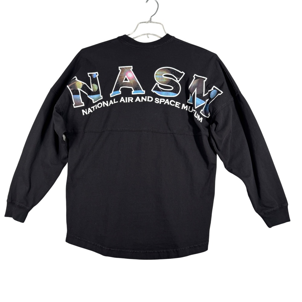 National Air Space Museum Spirit‎ Jersey Long Sleeve NASM Black Unisex Small